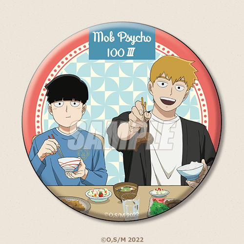 缶バッジ モブ&霊幻