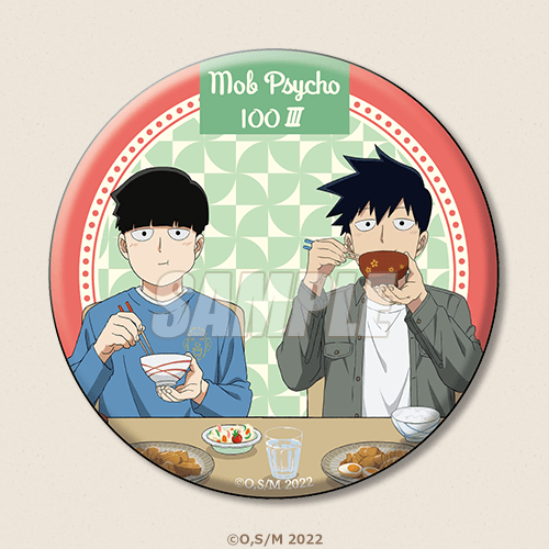 缶バッジ モブ&律