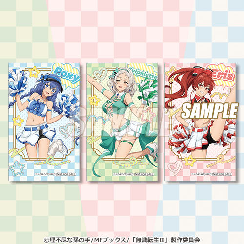 ミニブロマイド チアガール（全3種：ロキシー／シルフィエット／エリス）