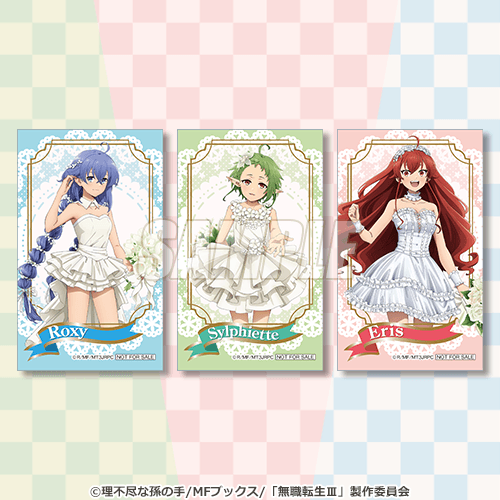 ミニブロマイド ウェディング（全3種：ロキシー／シルフィエット／エリス）