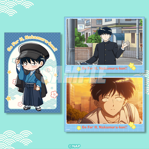 ブロマイド3枚セット 中村男久斗B
