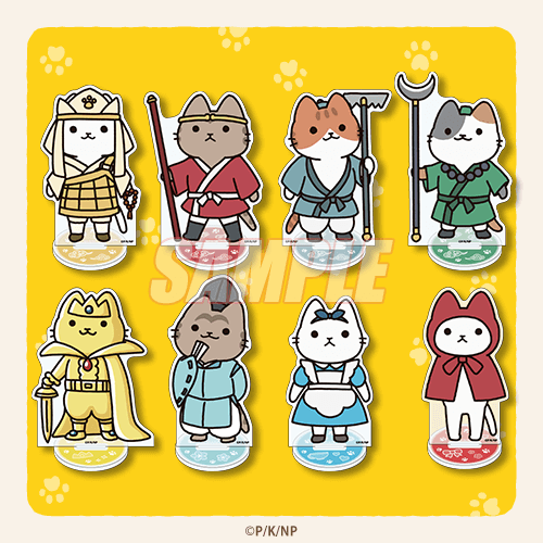 B賞 アクリルスタンドフィギュア全8種セット