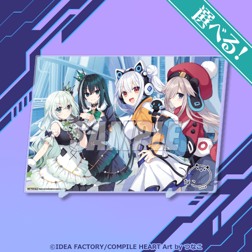選べる！つなこサイン入り！ アクリルパネル（キービジュアルイラスト）