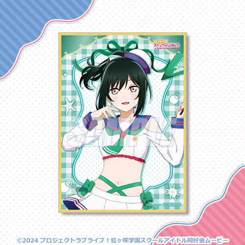 A6ミニ色紙 三船栞子