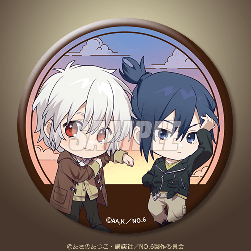 缶バッジ 紫苑&ネズミ 私服ver.