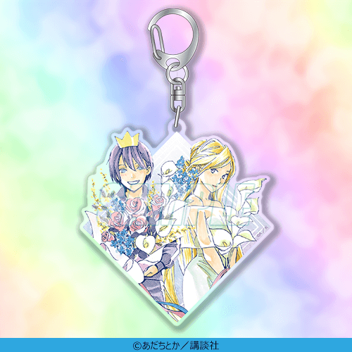 B-10 アクリルキーホルダー 夜ト＆毘沙門