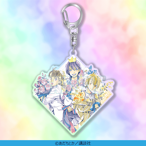 B-6 アクリルキーホルダー 夜ト＆ひより＆雪音