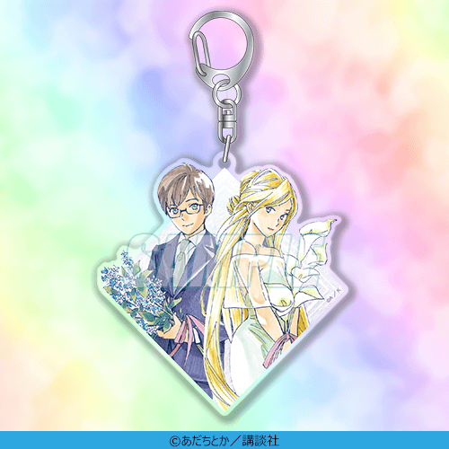 B-7 アクリルキーホルダー 毘沙門＆兆麻