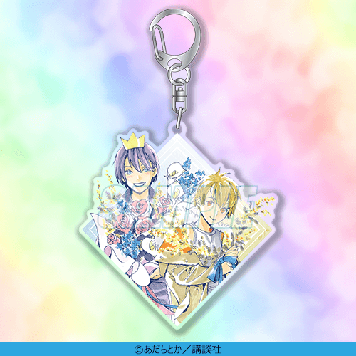 B-9 アクリルキーホルダー 夜ト＆雪音