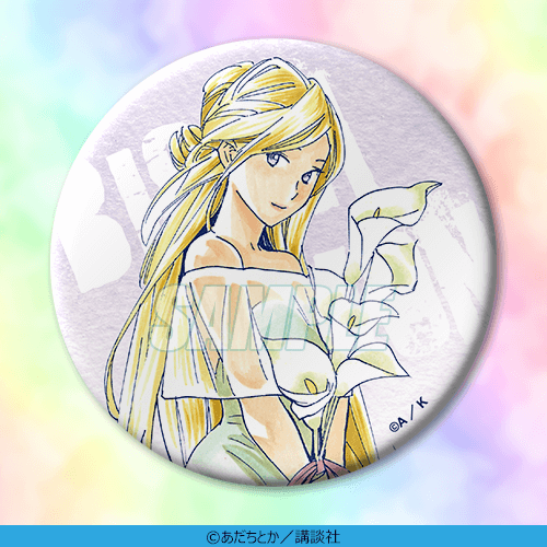 C-4 75mm缶バッジ 毘沙門