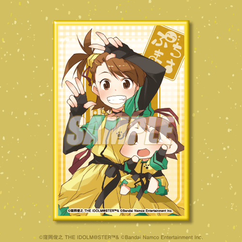 D-9 スクエア缶バッジ 双海亜美＆こあみ