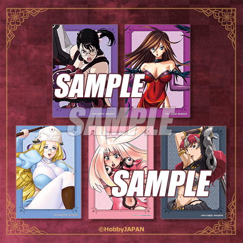 ブロマイドカード 第3週(全5種)カトレア/ニクス/メルファ/メローナ/クローデット