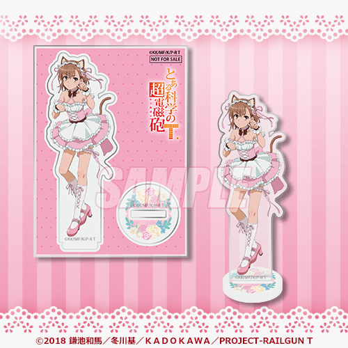 ミニアクリルスタンドプレート ケモミミメイドver.