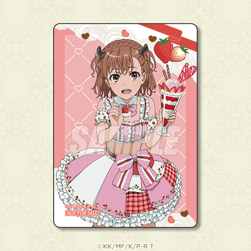アクリルカード イチゴパフェドレスver.