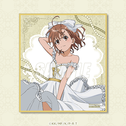 誕生日当日限定 バースデーミニ色紙 ビスクドールワンピースver.