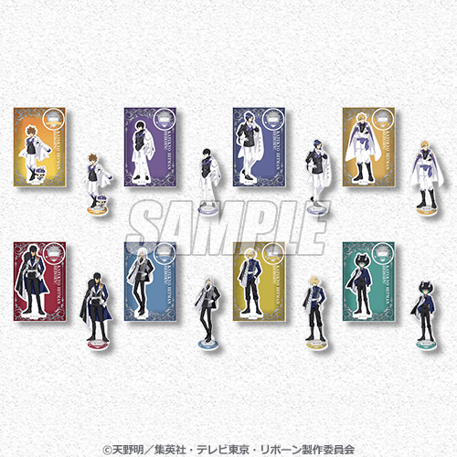 B賞 アクリルスタンドフィギュア全8種セット