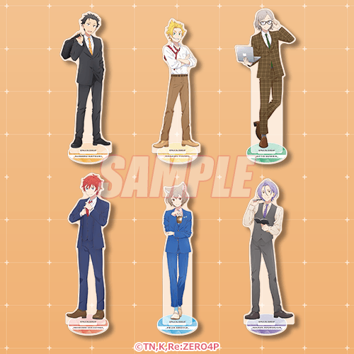 B賞 アクリルスタンドフィギュア全6種セット