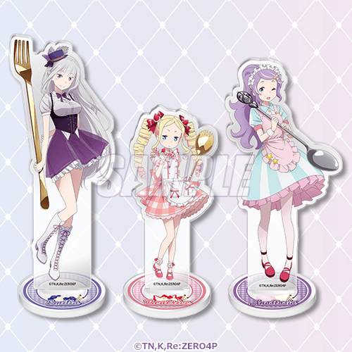 B賞 アクリルスタンドフィギュア全3種セット