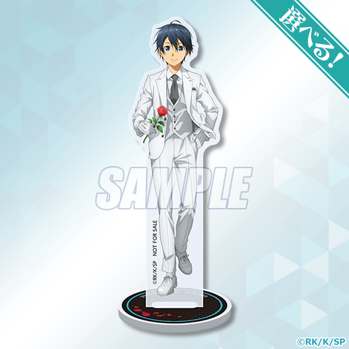 選べる！ミニアクリルフィギュア キリト Ver.White