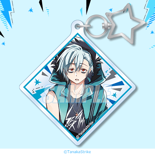 C-1 アクリルキーホルダー クロ