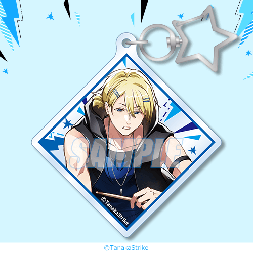 C-6 アクリルキーホルダー 千駄ヶ谷 鉄