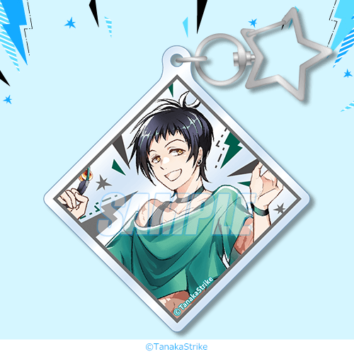 C-8 アクリルキーホルダー 狼谷吊戯