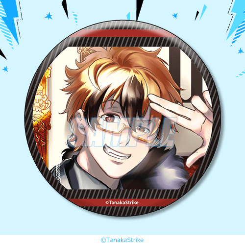 D-11 缶バッジ ロウレス B