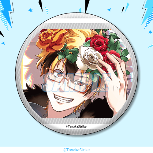 D-12 缶バッジ ロウレス C