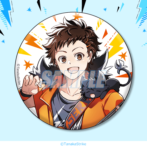 D-2 缶バッジ 城田真昼