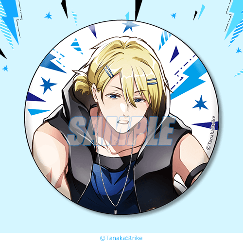 D-6 缶バッジ 千駄ヶ谷 鉄