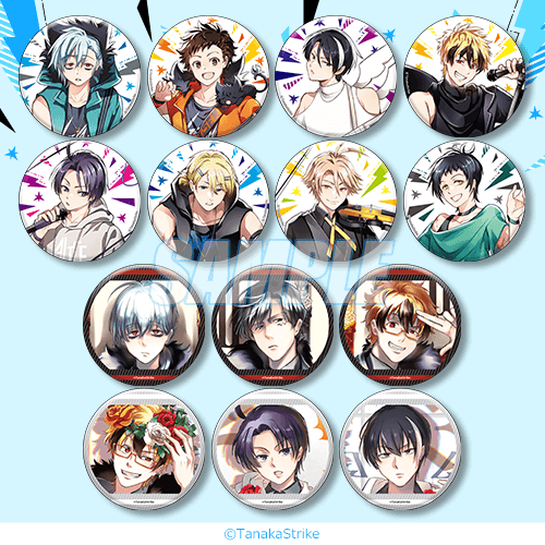 D賞 缶バッジ全14種セット