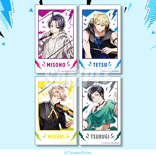 ミニブロマイド 有栖院御園/千駄ヶ谷 鉄/有栖院御国/狼谷吊戯