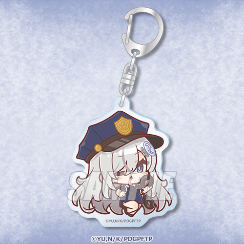 C-6 アクリルキーホルダー ポリス（ミニ）