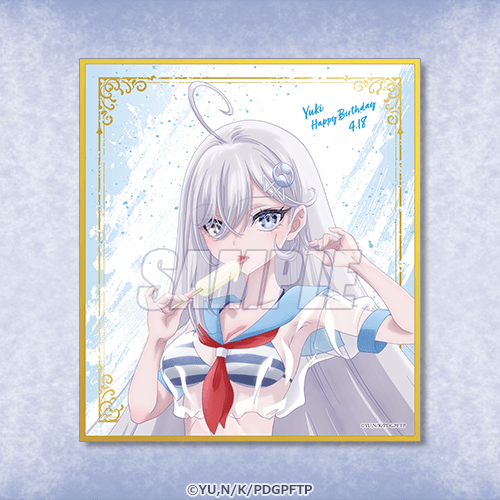 D-2 ミニ色紙 セーラービキニ（A）