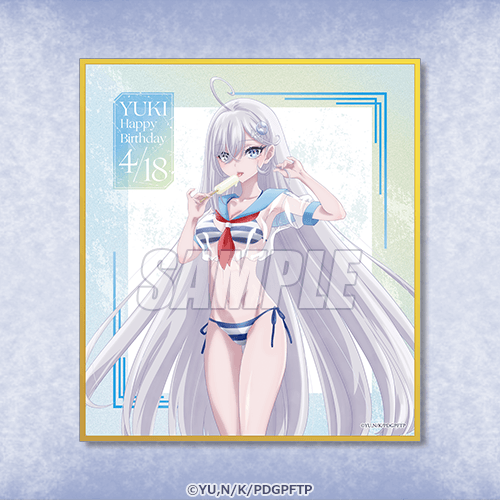 D-5 ミニ色紙 セーラービキニ（B）