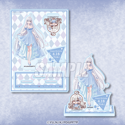 誕生日特典 バースデーミニアクリルジオラマ ドレス