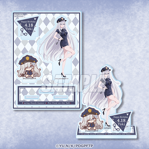 誕生日特典 バースデーミニアクリルジオラマ ポリス