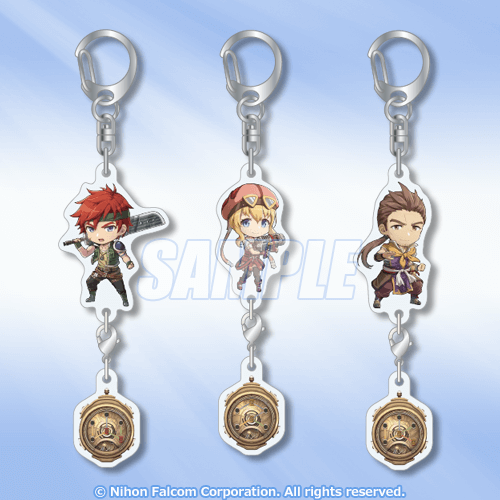 連結アクリルキーホルダー アガット／ティータ／ジン