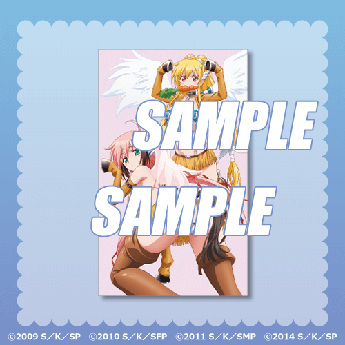 ミニブロマイドカード イカロス＆アストレア