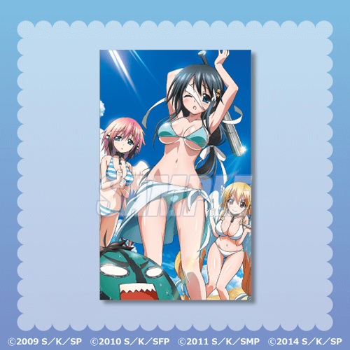 ミニブロマイドカード 日和（水着）