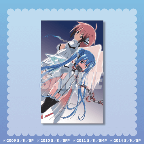 ミニブロマイドカード イカロス＆ニンフ