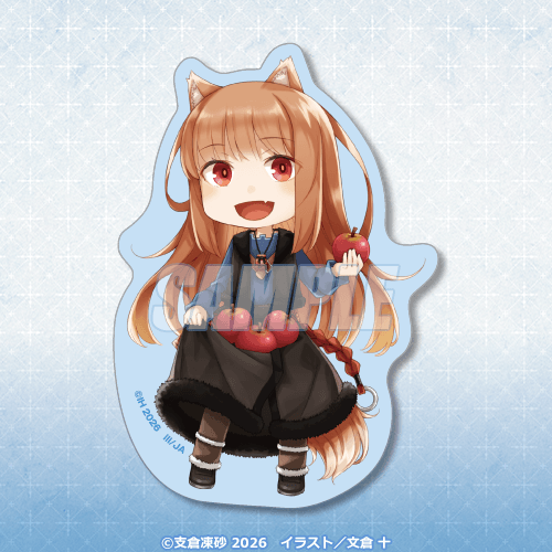 クリアステッカー ミニキャラホロ