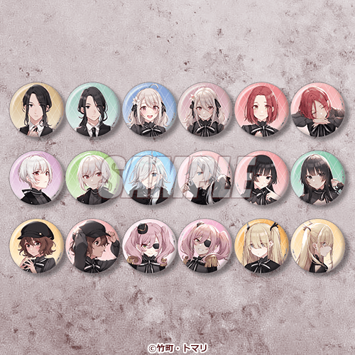 D賞 缶バッジ全種セット