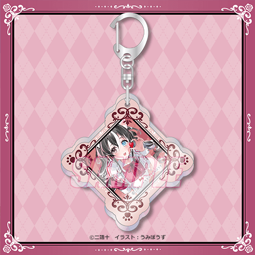 C-3 アクリルキーホルダー 斎川 唯（猫）