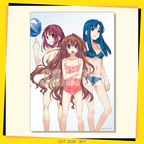 クリアポスター 大河&実乃梨&亜美