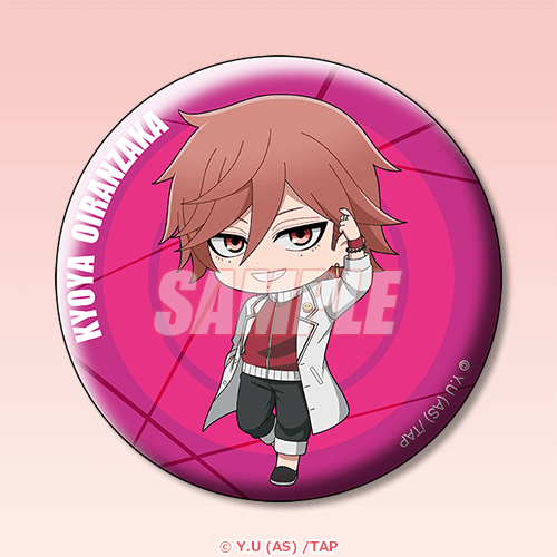 缶バッジ 花魁坂 京夜 ちびキャラ