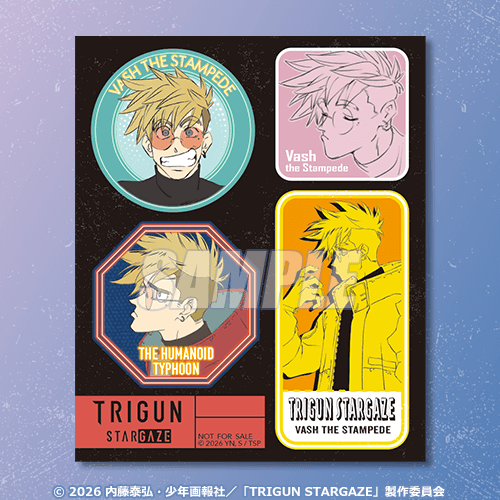 デザインステッカー ヴァッシュ・ザ・スタンピード