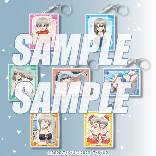 C賞 アクリルキーホルダー全7種セット