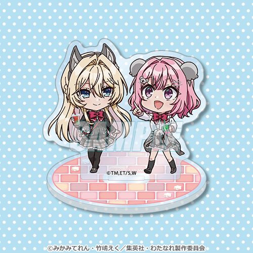 ミニキャラペアアクリルスタンド れな子&真唯