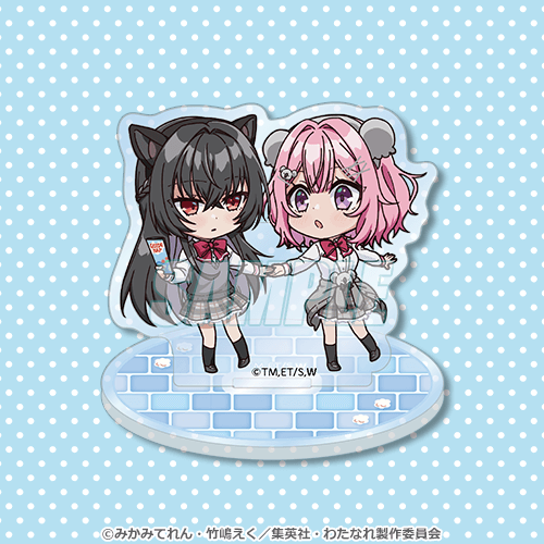ミニキャラペアアクリルスタンド れな子&紗月